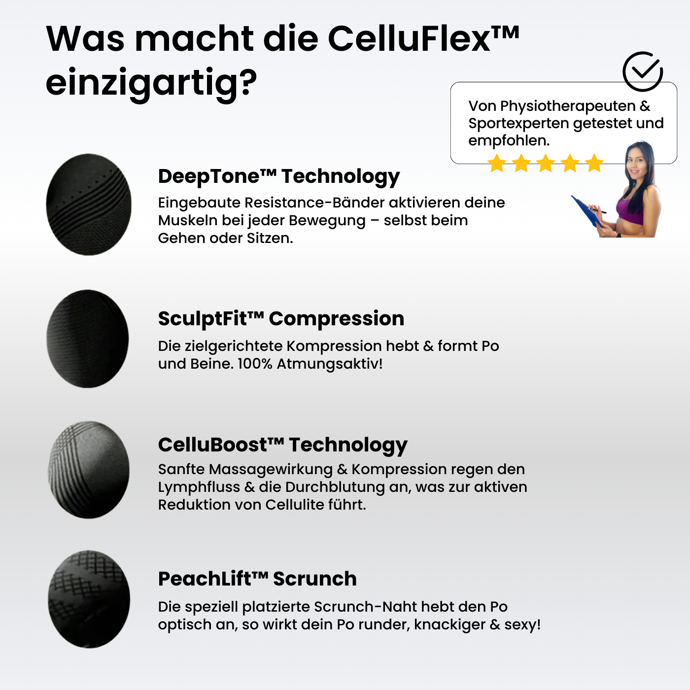 COREEX CelluFlex™ 3D-Kompressionsleggings